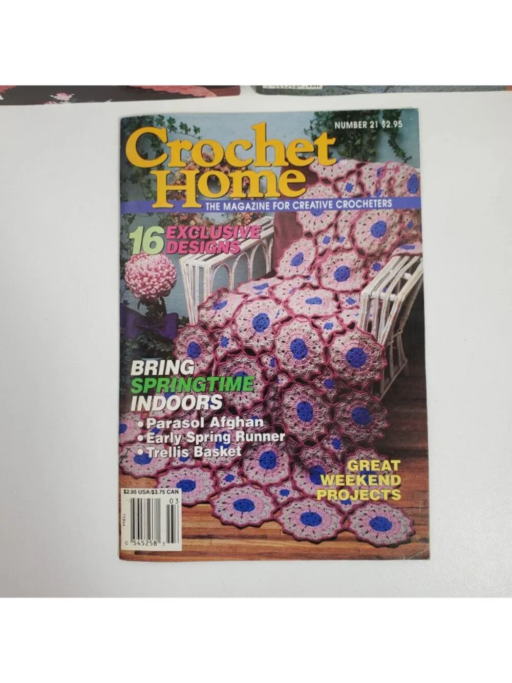 Crochet Home Magazine Issues 19 20 21 Creative Patterns 1990 1991